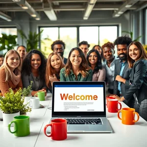 Hoe schrijf je een New Team Member Welcome Email die werkt