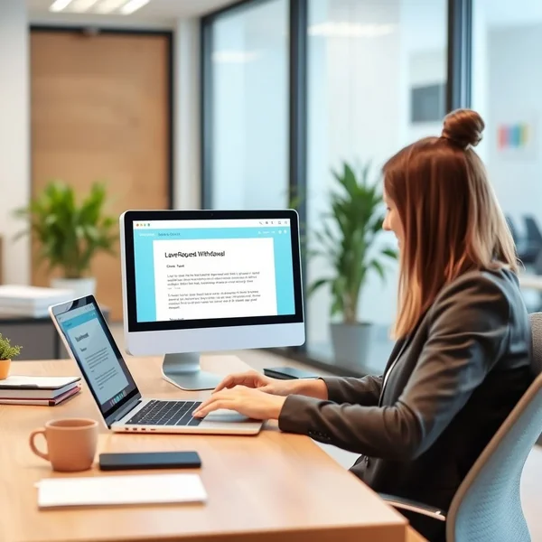 Leave Request Withdrawal Email
