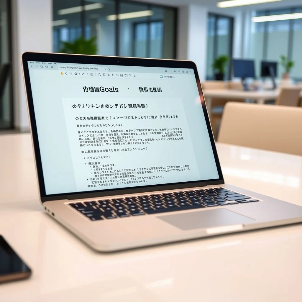 Quarterly Goals Settingメールの書き方 英語例文とプロが使う表現で成果が伝わる
