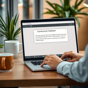 Wie man eine Constructive Feedback-E-Mail schreibt für effektive Kommunikation