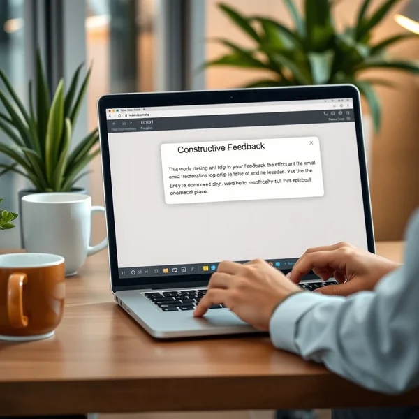 How to Write a Constructive Feedback Email