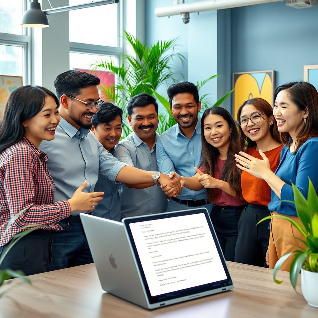 วิธีเขียนอีเมล Team Recognition ครบโครงสร้าง คำศัพท์ ตัวอย่าง สรุปเน้นใช้งานจริง