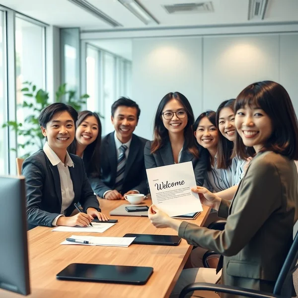 How to Write a New Team Member Welcome Email