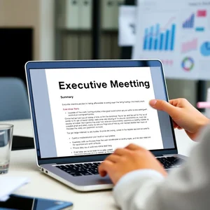 Executive Meeting Summary Cara Menulis Email Struktur Kosa Kata dan Contoh