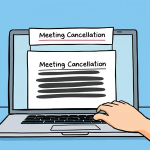 Cara Menulis Email Meeting Cancellation Struktur dan Kosakata Penting dengan Contoh