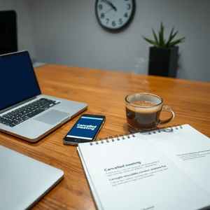 Comment rédiger un email d’annulation de réunion Meeting Cancellation pour la communication professionnelle