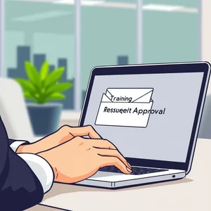 Como Escrever um E-mail de Aprovação de Training Request Approval para Empresas