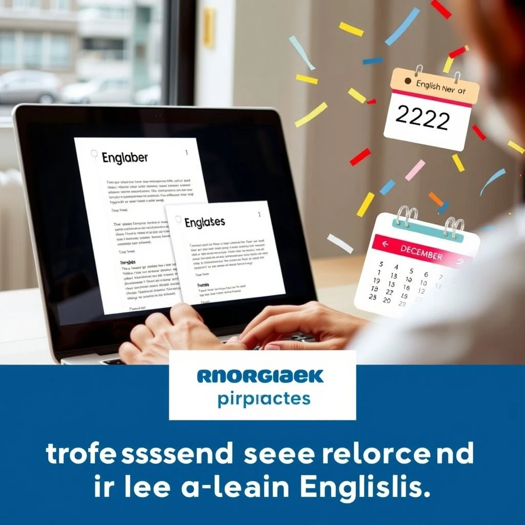 Como Escrever um Email de Year-End Recap e Aprimorar Habilidades de Escrita em Inglês