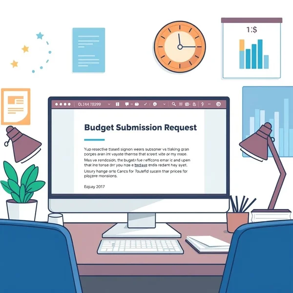 Budget Submission Request Email