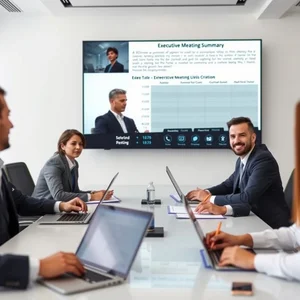 Executive Meeting Summary – Wie man eine Executive Meeting Summary E-Mail schreibt