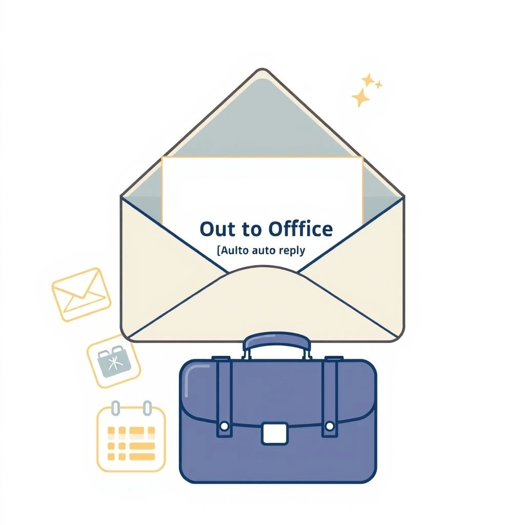 Out of Office Auto-Reply วิธีเขียนอีเมล โครงสร้าง คำศัพท์ ตัวอย่าง และสรุป