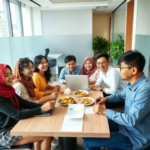Cara Menulis Email Undangan Team Lunch Invitation untuk Acara Kantor Efektif