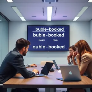 Comment rédiger un e-mail concernant un Meeting Room Booking Issue pour résoudre un conflit efficacement