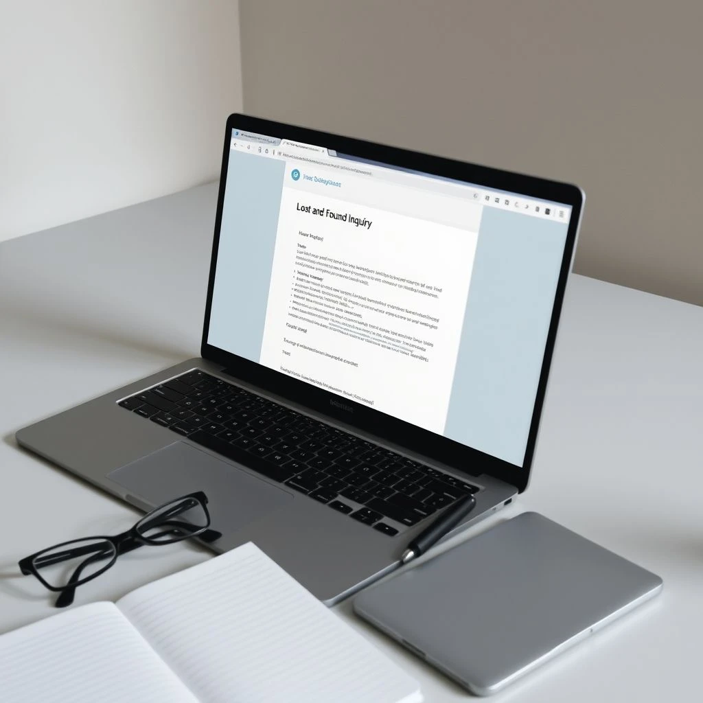 Como Escrever um E-mail de Lost and Found Inquiry para Recuperar Objetos