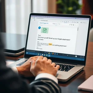 Como Escrever um E-mail de Seguimento Forgot Attachment Follow-up