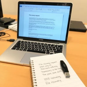 Как написать File Recovery Request: запрос на восстановление файла