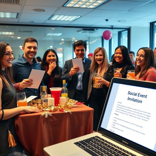 How to Write a Social Event Invitation Email