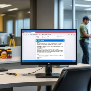 Office Maintenance Request 사무실 유지보수 요청 이메일 작성 방법과 예시