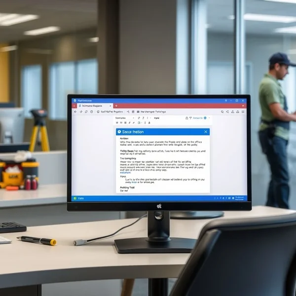 How to Write an Office Maintenance Request Email