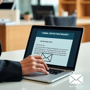 Cách Viết Email Yêu Cầu Visitor Pass Request Từ Vựng Và Ví Dụ Email