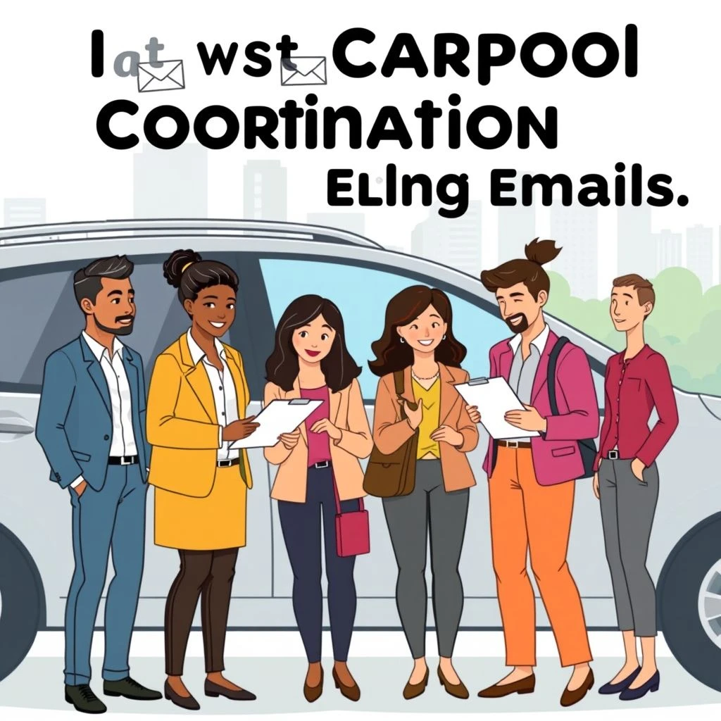 Come Scrivere una Email di Coordinamento Carpool Coordination per Comunicazione Efficace