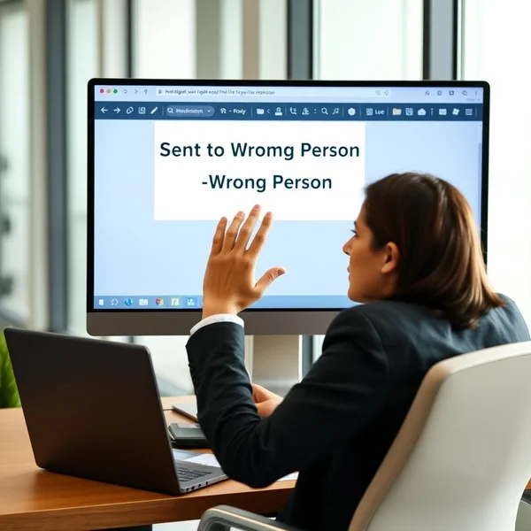 Sent to Wrong Person Apology Email