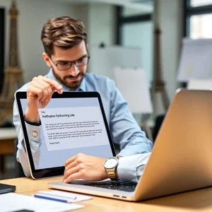 Comment écrire un e-mail de Running Late Notification structure vocabulaire exemple