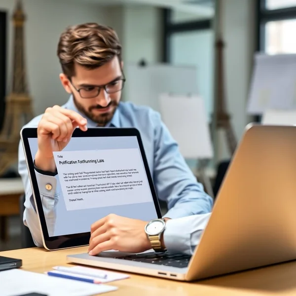 How to Write a Running Late Notification Email