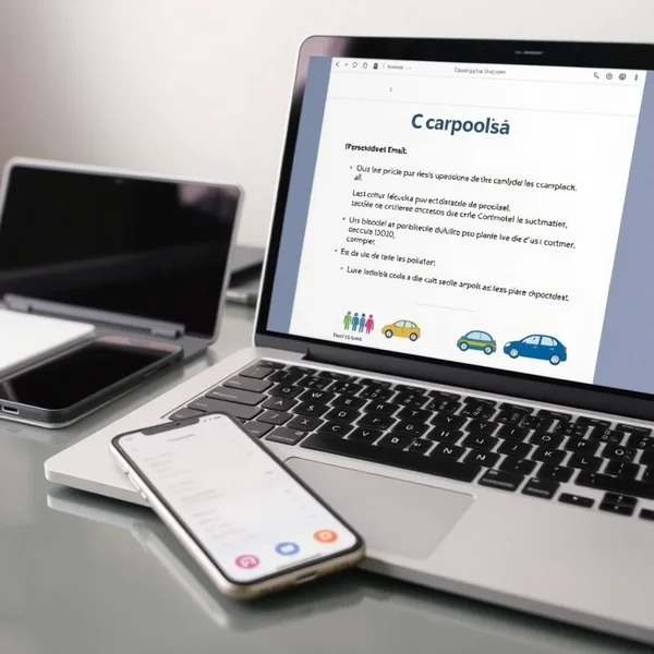 Carpool Coordination Email