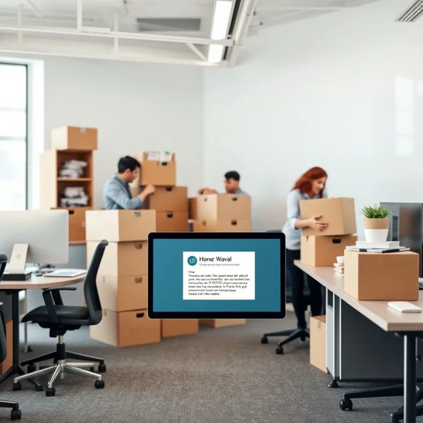 Desk Move Notification Email