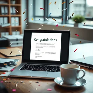 Como Escrever um Email de Work Anniversary Congratulations com Estrutura e Vocabulário Essencial