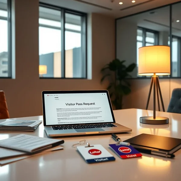 How to Write a Visitor Pass Request Email
