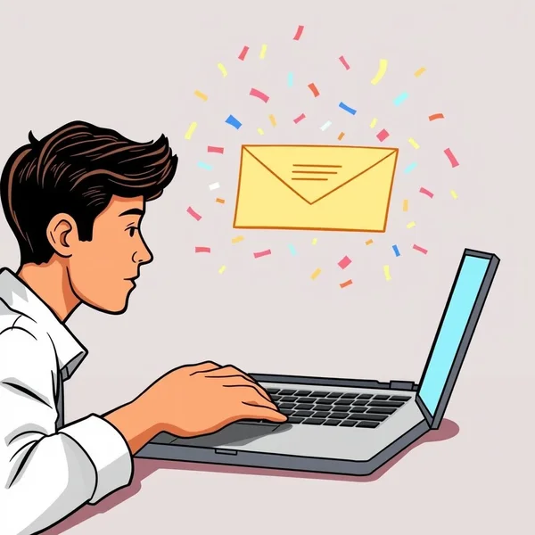 Personal Milestone Announcement Email