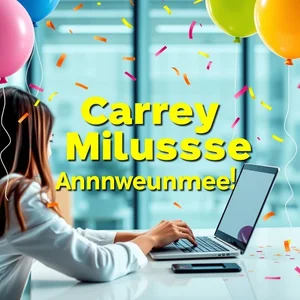 Personal Milestone Announcement Wie man eine Personal Milestone Announcement Email schreibt
