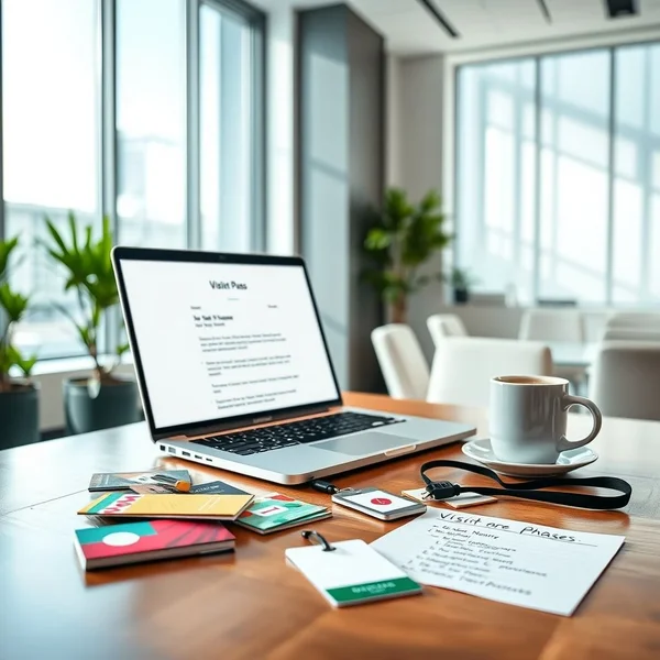 How to Write a Visitor Pass Request Email