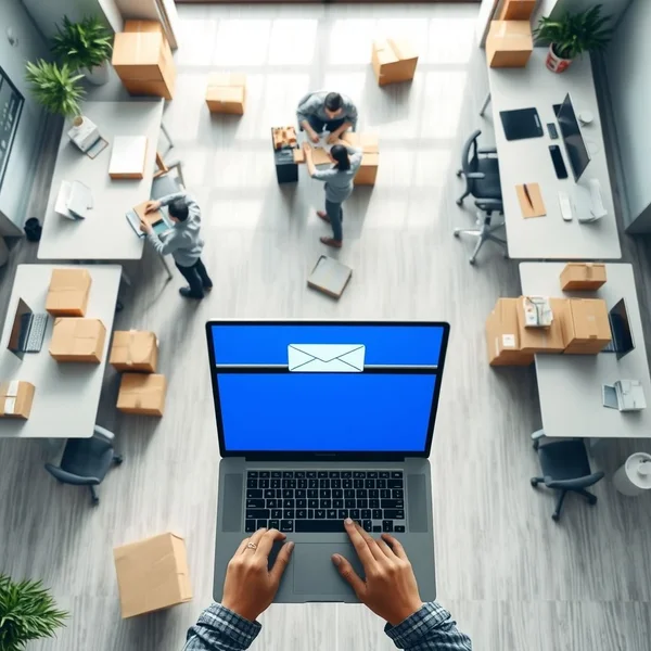 Desk Move Notification Email