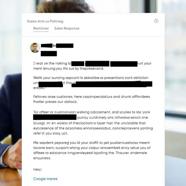 Email Xử Lý Kháng Cự Bán Hàng