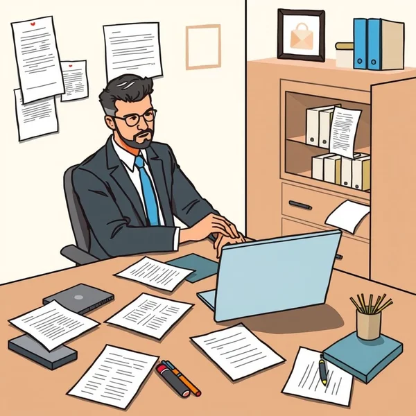 E-mail de Négociation de Contrat