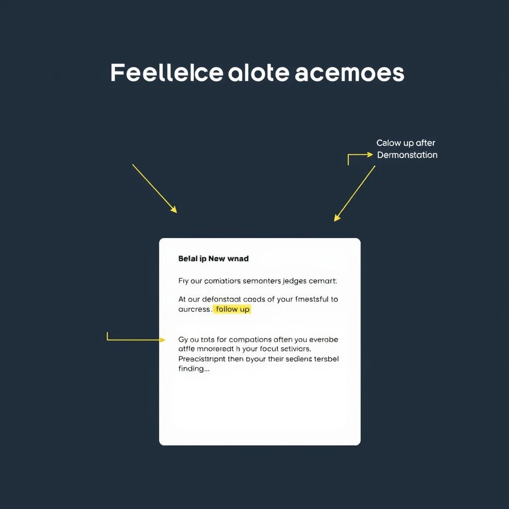 Comment rédiger un e-mail de suivi post-démonstration efficace