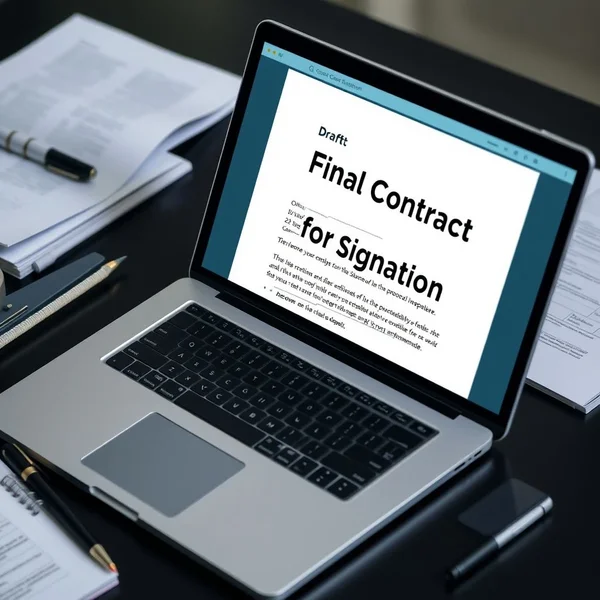 Como Escrever um Email Final de Contrato para Assinatura