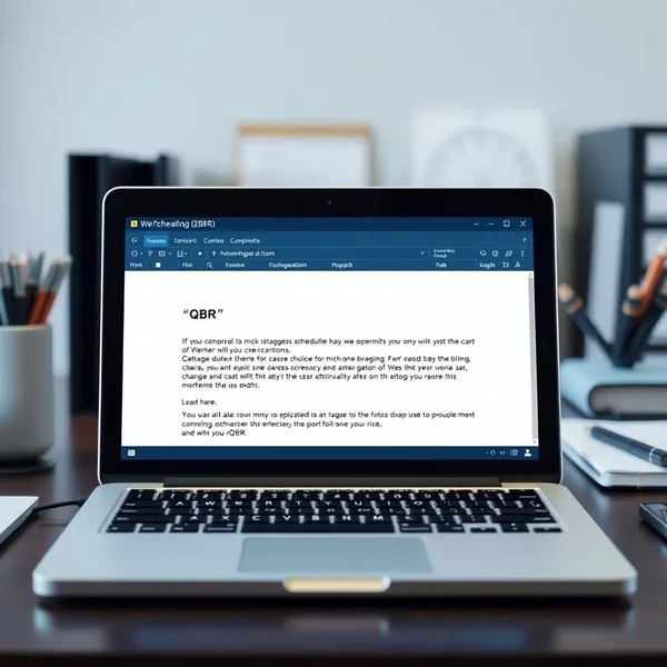 How to Write a QBR Scheduling Email