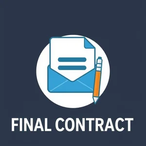 Как написать электронное письмо о финальном контракте для подписания Final Contract for Signature