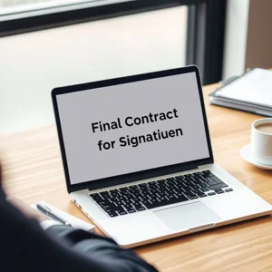 如何撰写最终签署合同电子邮件 Final Contract for Signature