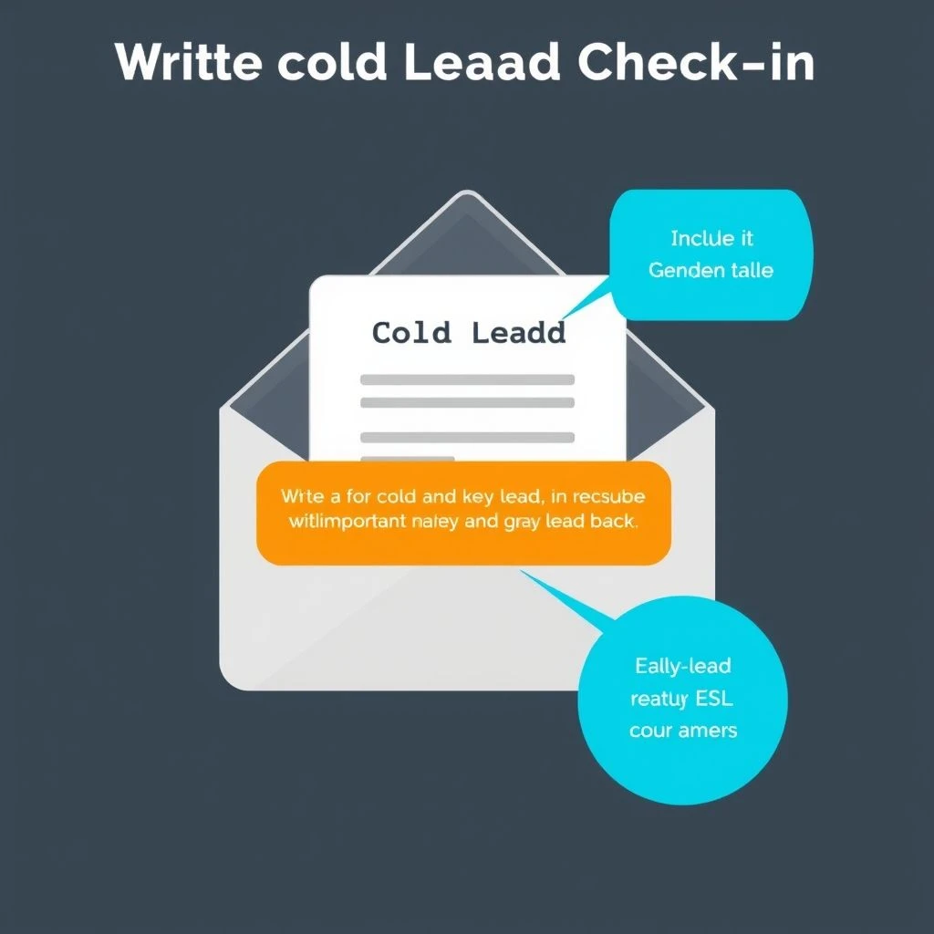 Cold Lead Check-in Soğuk Müşteri Kontrol E-postası Yazma Rehberi