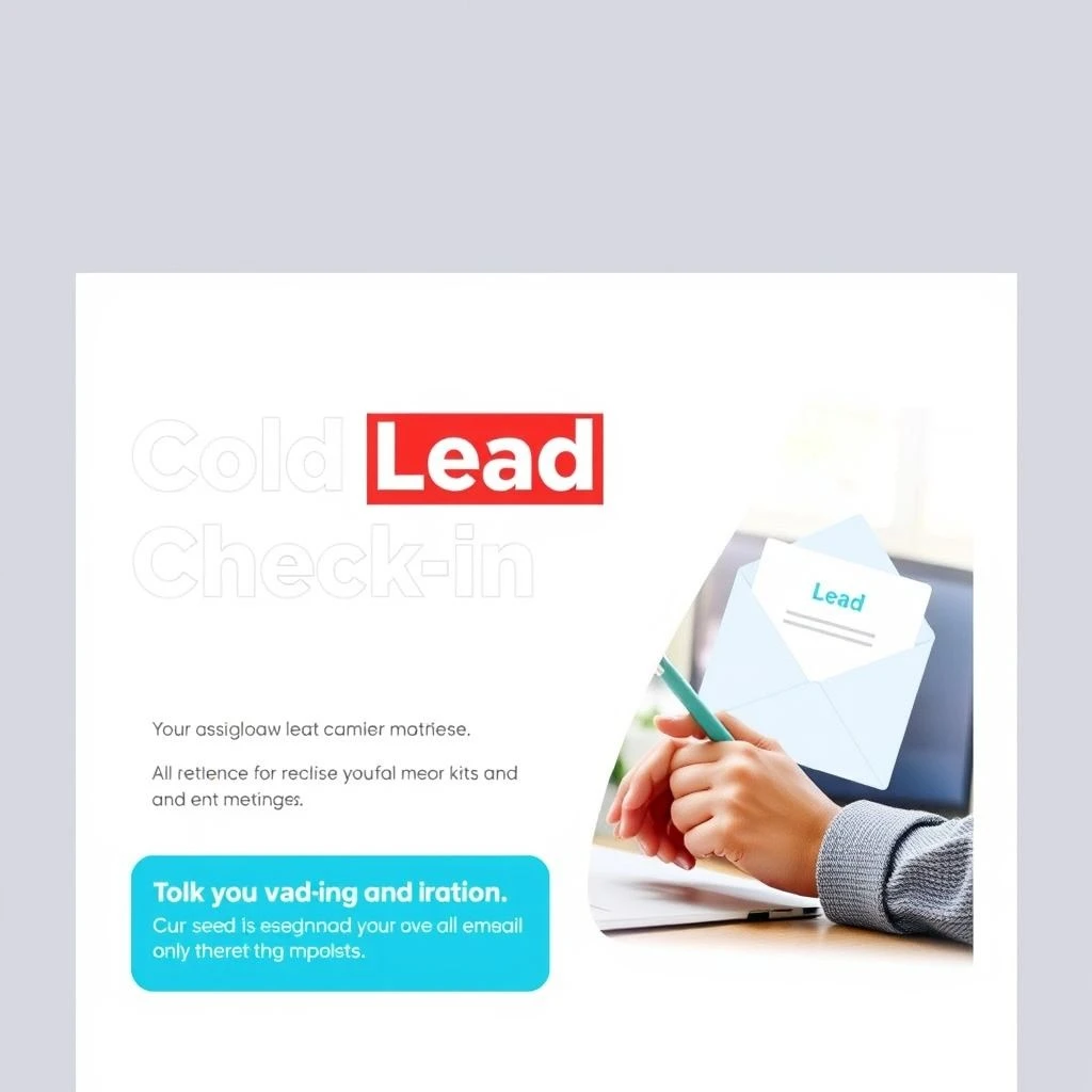 วิธีการเขียนอีเมล Cold Lead Check-in ที่มีประสิทธิภาพ