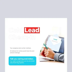 วิธีการเขียนอีเมล Cold Lead Check-in ที่มีประสิทธิภาพ
