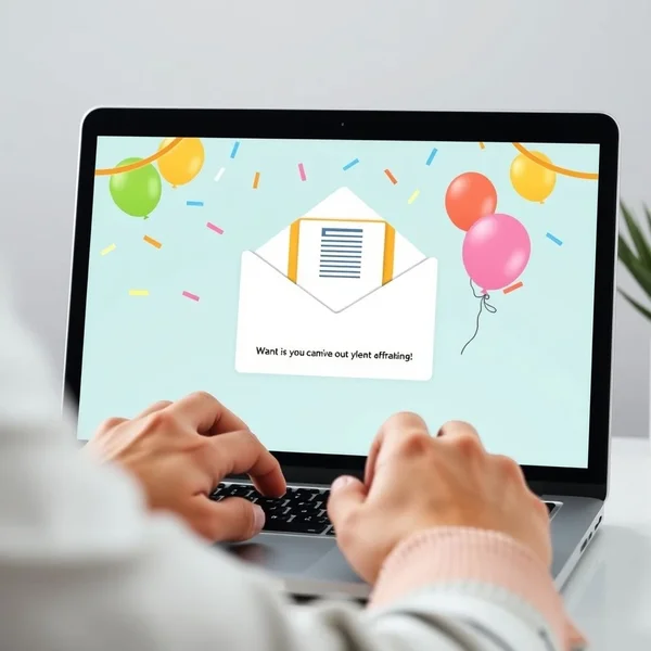 Email Chúc Mừng Khách Hàng Tiềm Năng