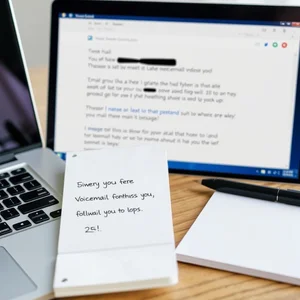 Como Escrever um E-mail de Follow-up de Mensagem de Voz