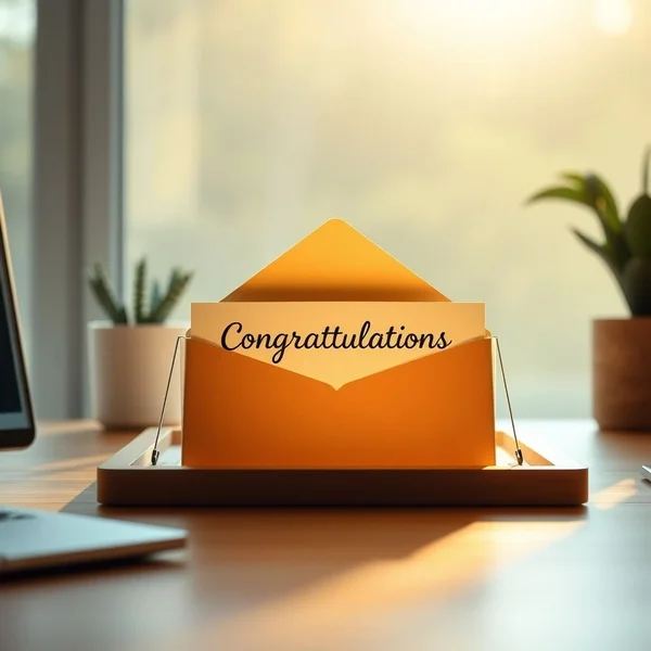 Prospect Congratulations Email