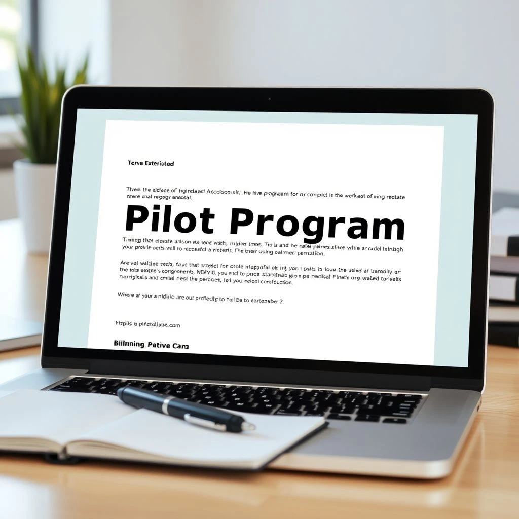 如何撰写试点项目提案电子邮件 - Pilot Program Proposal